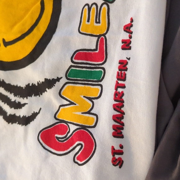 ST MAARTEN,Smile Mon!XL T Shirt. Male/or Female SALE SALE - Picture 6 of 6
